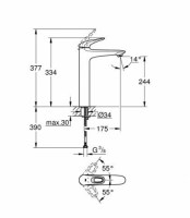 GROHE EUROSTYLE LAVABO